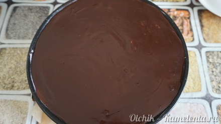 Приготовление рецепта Торт-мусс &quot;Вишня в шоколаде&quot; шаг 13