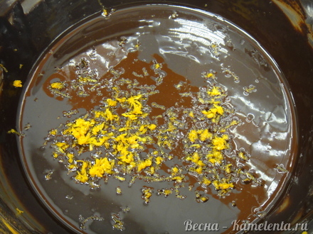 Приготовление рецепта Брауни с апельсином шаг 6