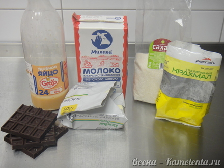 Приготовление рецепта Шоколадный медовик шаг 1