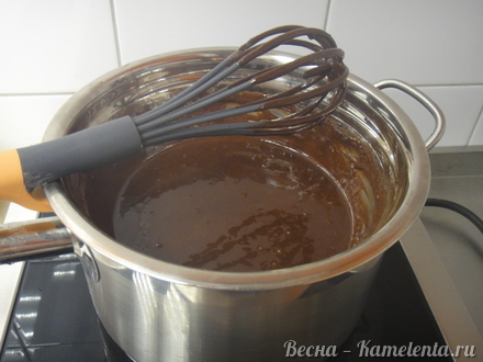 Приготовление рецепта Шоколадный медовик шаг 8