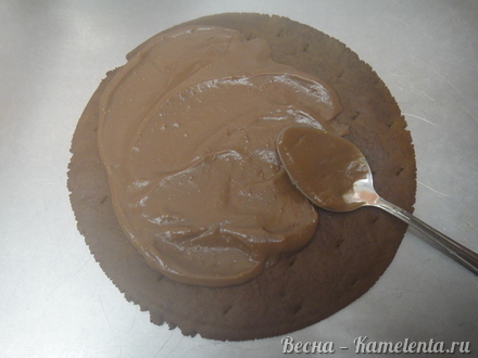 Приготовление рецепта Шоколадный медовик шаг 16