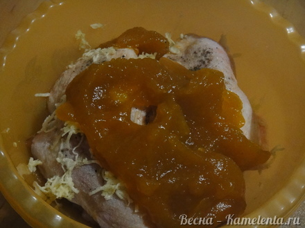 Приготовление рецепта Курочка в абрикосовой глазури шаг 2