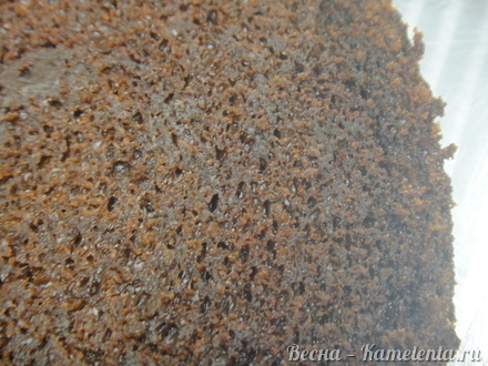 Приготовление рецепта Шоколадный торт с абрикосовой прослойкой и заварным сметанным кремом шаг 13