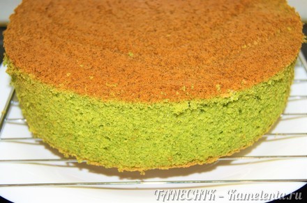 Приготовление рецепта Торт &quot;Изумрудный бархат&quot; (Emerald Velvet Cake) шаг 13
