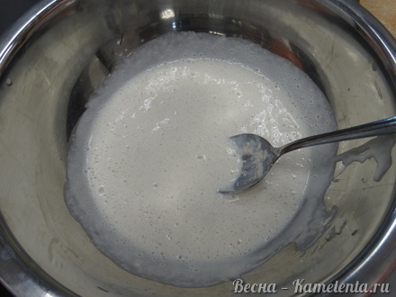 Приготовление рецепта Крем из овсянки с малиновым кули шаг 5
