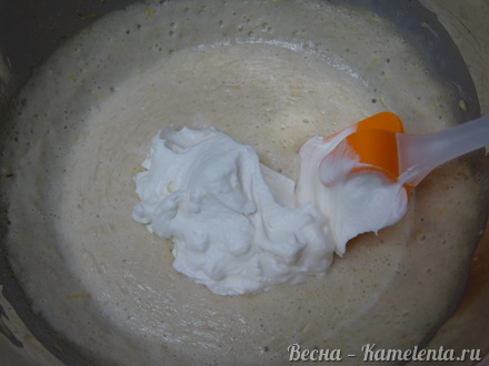 Приготовление рецепта Крем из овсянки с малиновым кули шаг 9