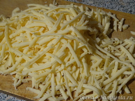 Приготовление рецепта Жареные макароны с сыром шаг 8