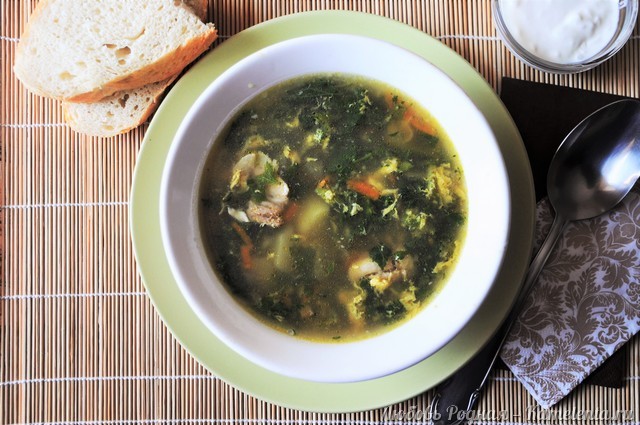 Рецепт супа из молодой крапивы