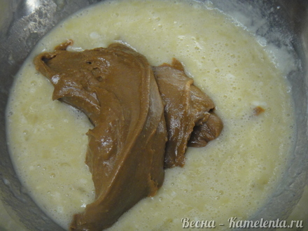 Приготовление рецепта Кексы без муки на арахисовой пасте шаг 4