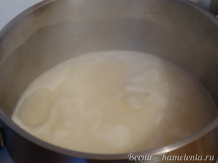 Приготовление рецепта Суп пюре с молодым картофелем и кукурузой шаг 6