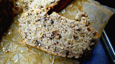 Рецепт Овсяный хлеб с грецким орехом