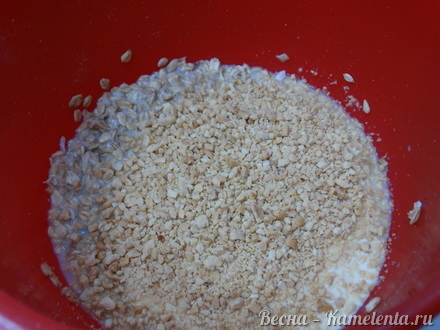 Приготовление рецепта Овсяное печенье с кокосовым молоком и арахисом (пп) шаг 4