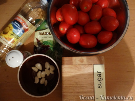 Приготовление рецепта Вяленые томаты шаг 1