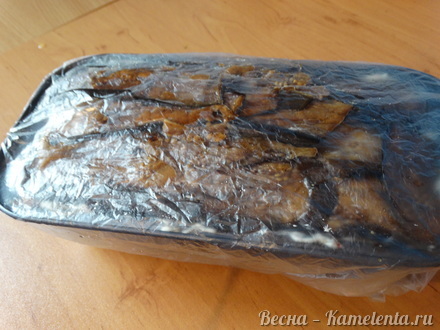Приготовление рецепта Закуска из болгарского перца и баклажанов с домашним творожным сыром шаг 9
