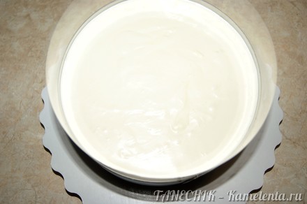 Приготовление рецепта Торт &quot;Птичье молоко&quot; (на агар-агаре) шаг 8