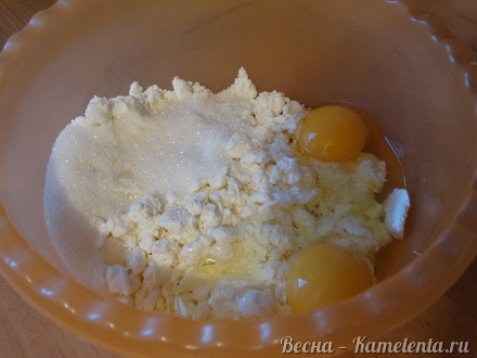Приготовление рецепта Печенье творожно-кокосовое шаг 2