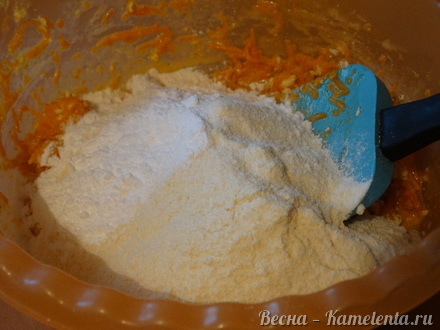 Приготовление рецепта Тыквенный кекс шаг 8