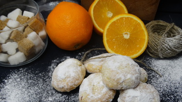 Рецепт Апельсиновое печенье
