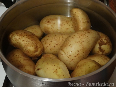 Приготовление рецепта Картофель с розмарином и с  французской горчицей шаг 2