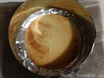 Приготовление рецепта Клубничный муссовый торт с лимонным курдом шаг 21