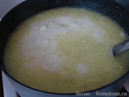Приготовление рецепта Лёгкий суп из кабачков шаг 10