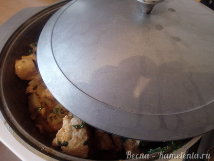 Приготовление рецепта Пряная курочка с болгарским перцем шаг 10