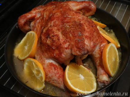 Приготовление рецепта Курица в апельсинах шаг 4