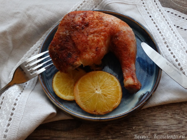 Рецепт курицы в апельсинах
