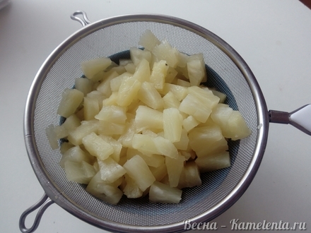 Приготовление рецепта Пирог с консервированным ананасом шаг 2