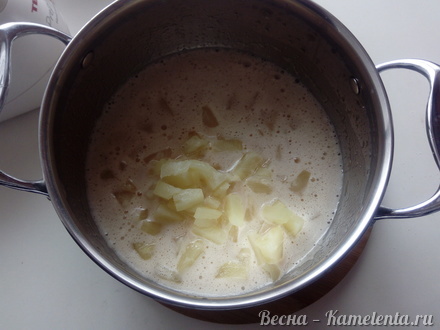 Приготовление рецепта Пирог с консервированным ананасом шаг 6