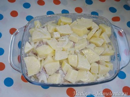 Приготовление рецепта Жаркое из картофеля и свинины с карри шаг 5