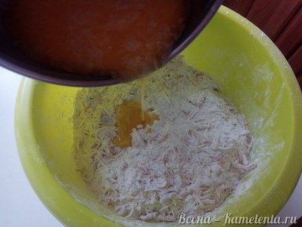 Приготовление рецепта Яблочно-сырный скон шаг 5