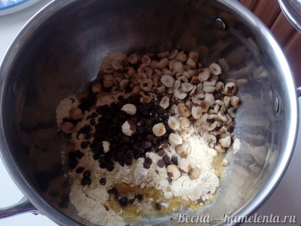 Приготовление рецепта Белковый кекс с кукурузной мукой шаг 4