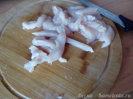 Приготовление рецепта Куриное филе с корейской морковью шаг 1