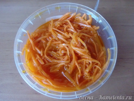 Приготовление рецепта Куриное филе с корейской морковью шаг 9