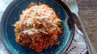 Рецепт Куриное филе с корейской морковью