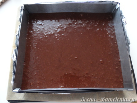 Приготовление рецепта Кофейный пирог с ганашем шаг 6