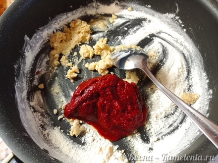 Приготовление рецепта Соус из томатной пасты к любому гарниру шаг 4