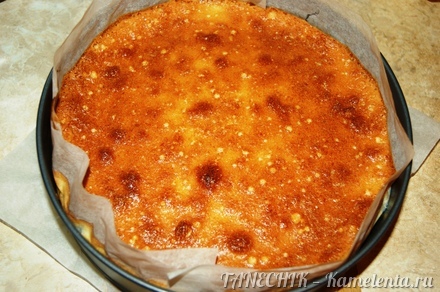 Приготовление рецепта &quot;Гауда&quot; - сладкий сырный пирог шаг 10