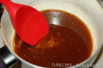 Приготовление рецепта Бискотти пряное, медовое, с орехами (постное) шаг 5