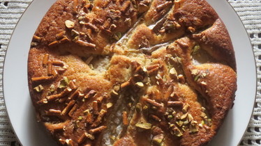 Рецепт Ароматный пирог с грушами