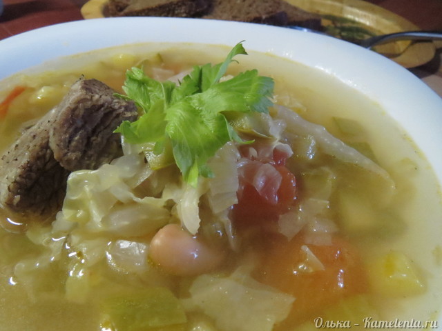 Рецепт легкого овощного супа