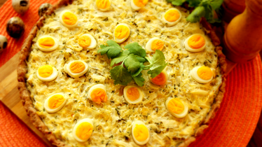 Рецепт Киш с капустой и яйцами