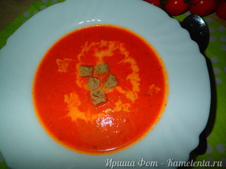 Приготовление рецепта Томатный суп-пюре шаг 6