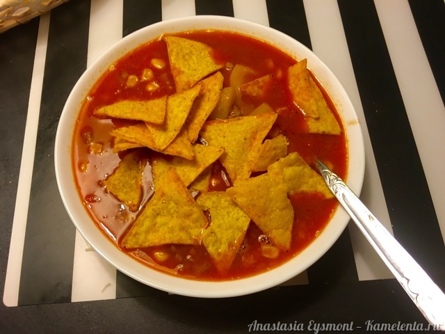 Рецепт мексиканского супа