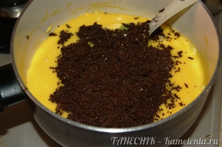 Приготовление рецепта Шоколадно-малиновый десерт  шаг 7