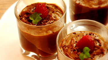 Рецепт Шоколадно-малиновый десерт 