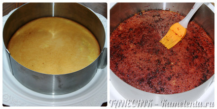 Приготовление рецепта Торт &quot;Черносмородиновый восторг&quot; шаг 7