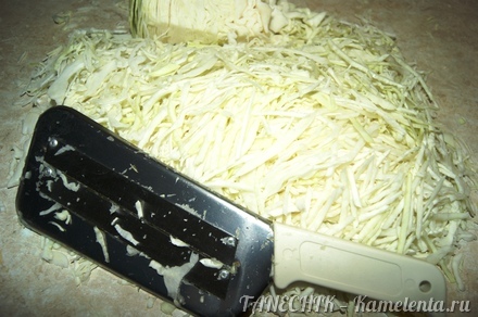 Приготовление рецепта Квашеная капуста (сухой посол) шаг 3