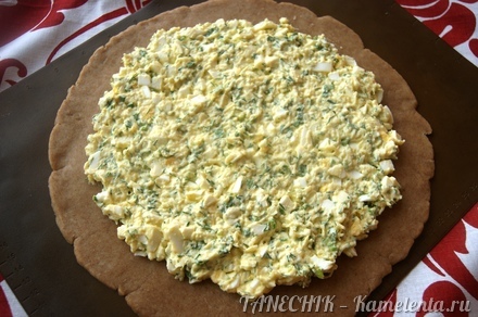 Приготовление рецепта Галета с яйцом и сыром шаг 6